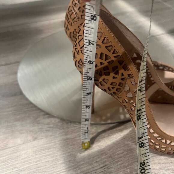 Eleanor Anukam Nude Cutout Heels - Size 11 - Never Worn - Luxury! - Picture 4 of 6